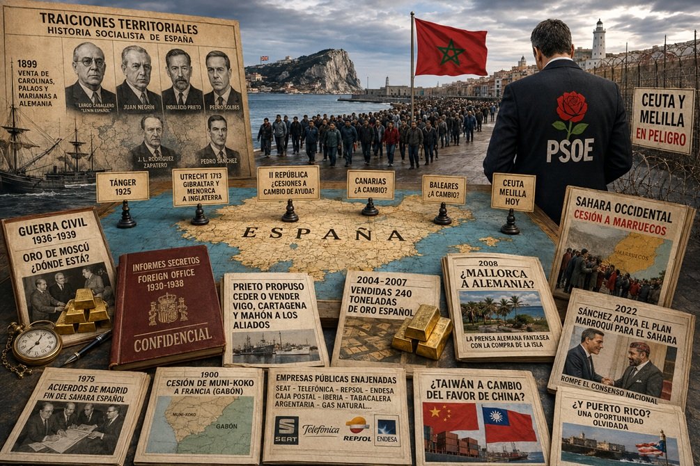 No sería la primera que vez que un gobierno del PSOE muestra no pocas traiciones territoriales a lo largo de los últimos 140 años de historia socialista No sería la primera que vez que un gobierno del PSOE muestra no pocas traiciones territoriales a lo largo de los últimos 140 años de historia socialista