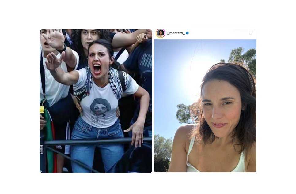 Irene Montero quiso cortar la Vuelta Ciclista para defender a Palestina, pero no dice ni mu sobre las 15 jóvenes y niñas violadas en Ceuta