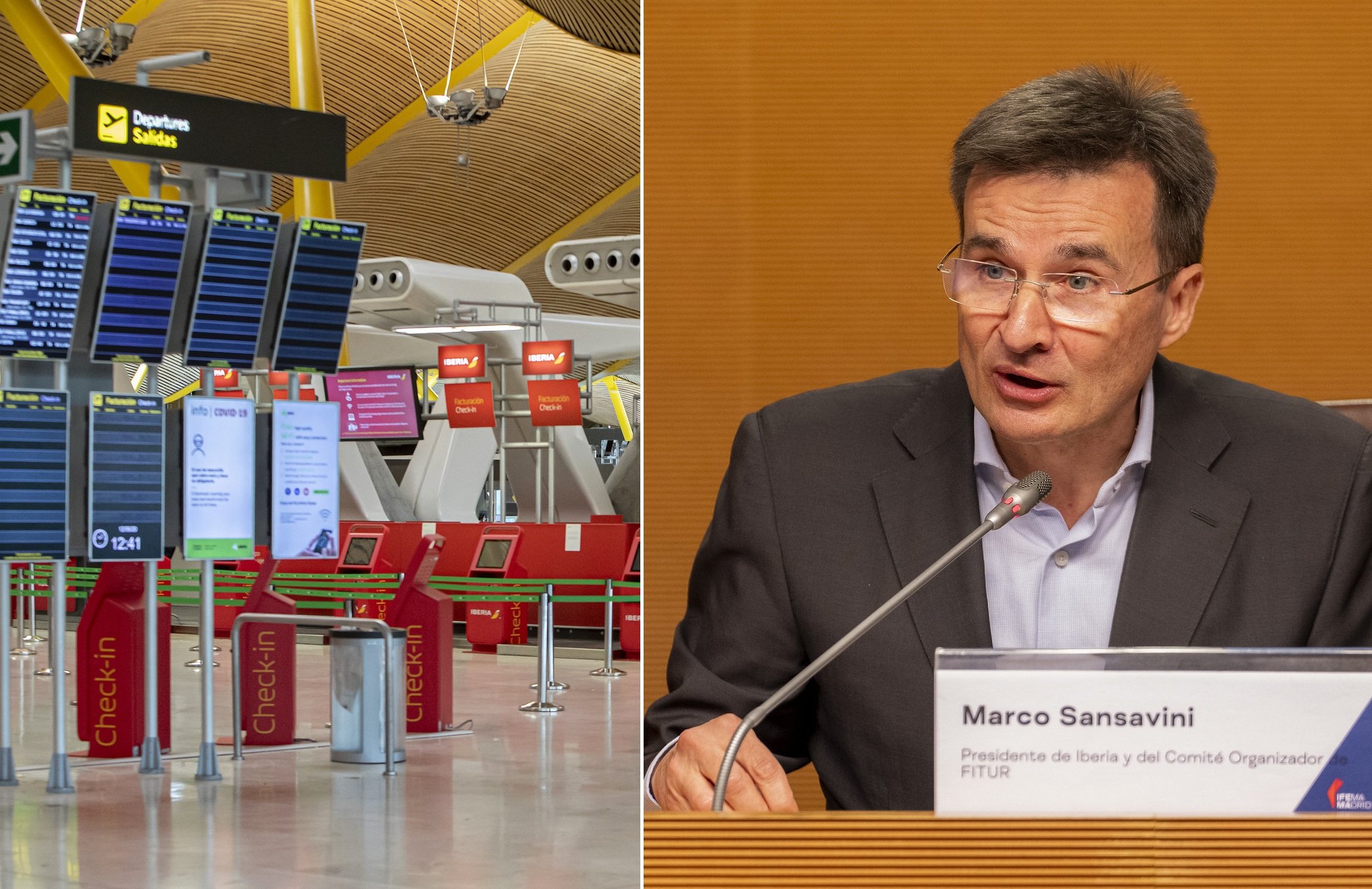 Iberia, bajo los mandos de Marco Sansavini, extiende la suspensión de vuelos directos a Cuba / Fotos: Pablo Moreno