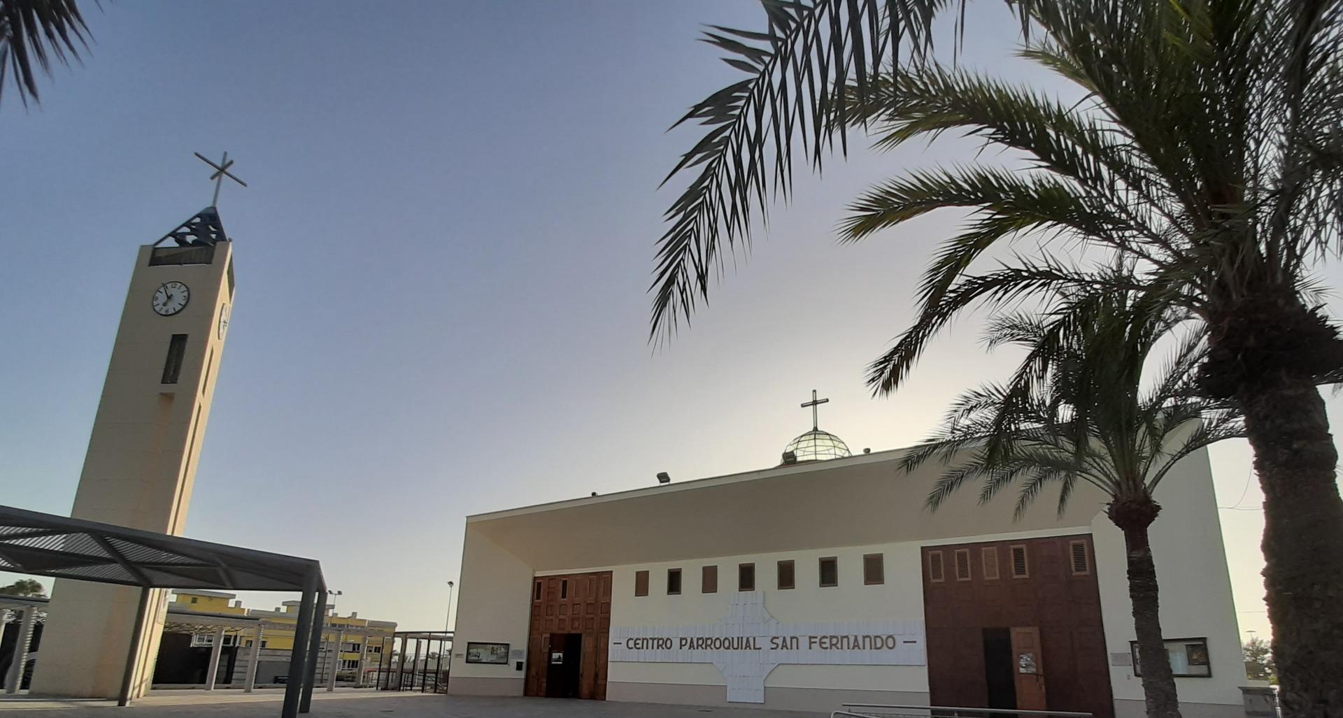 Parroquia San Fernando, en la localidad de San Bartolomé de Tirajana, Gran Canaria
