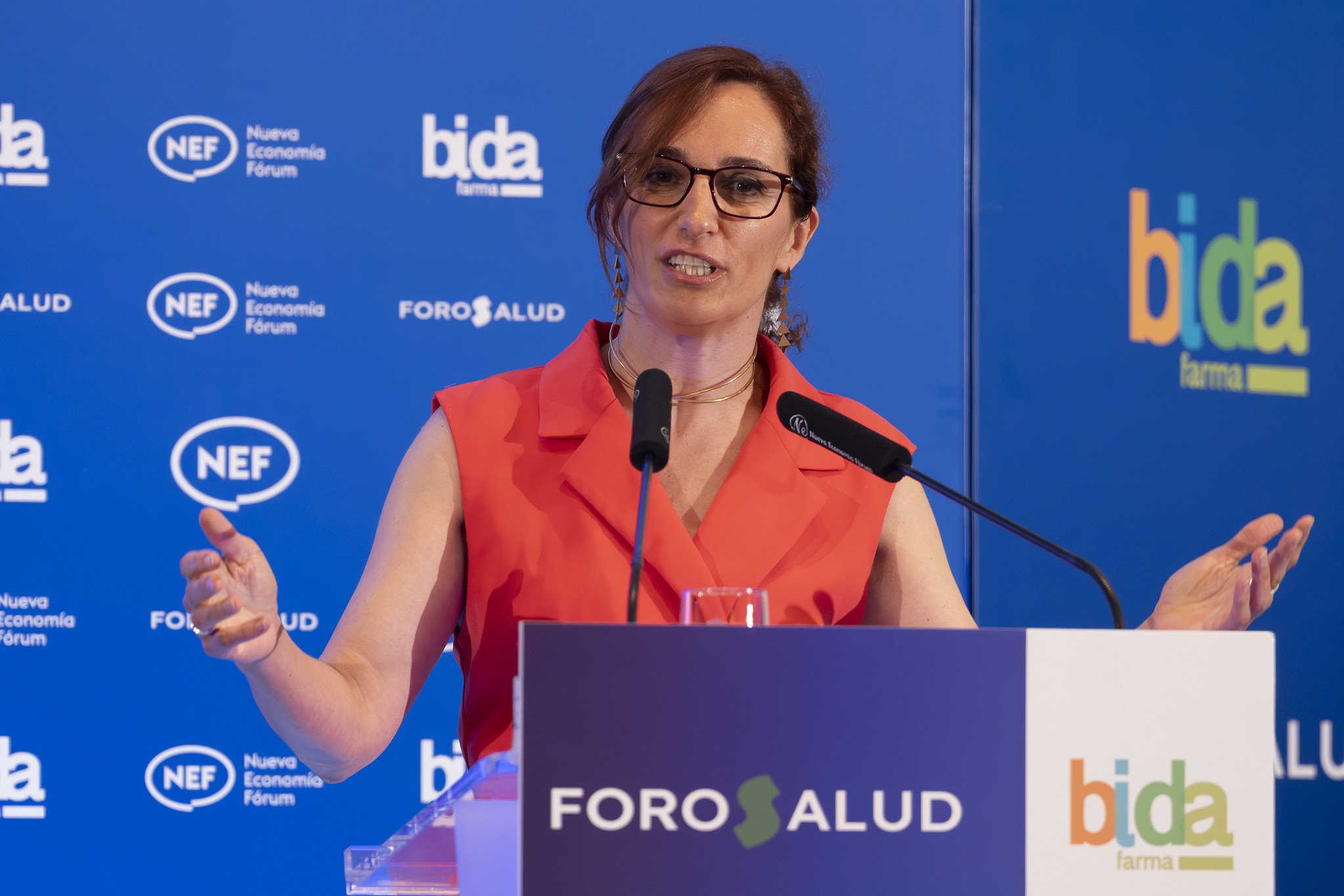 Con ministras como Mónica García, la sanidad pública será cada día peor / Foto: Pablo Moreno