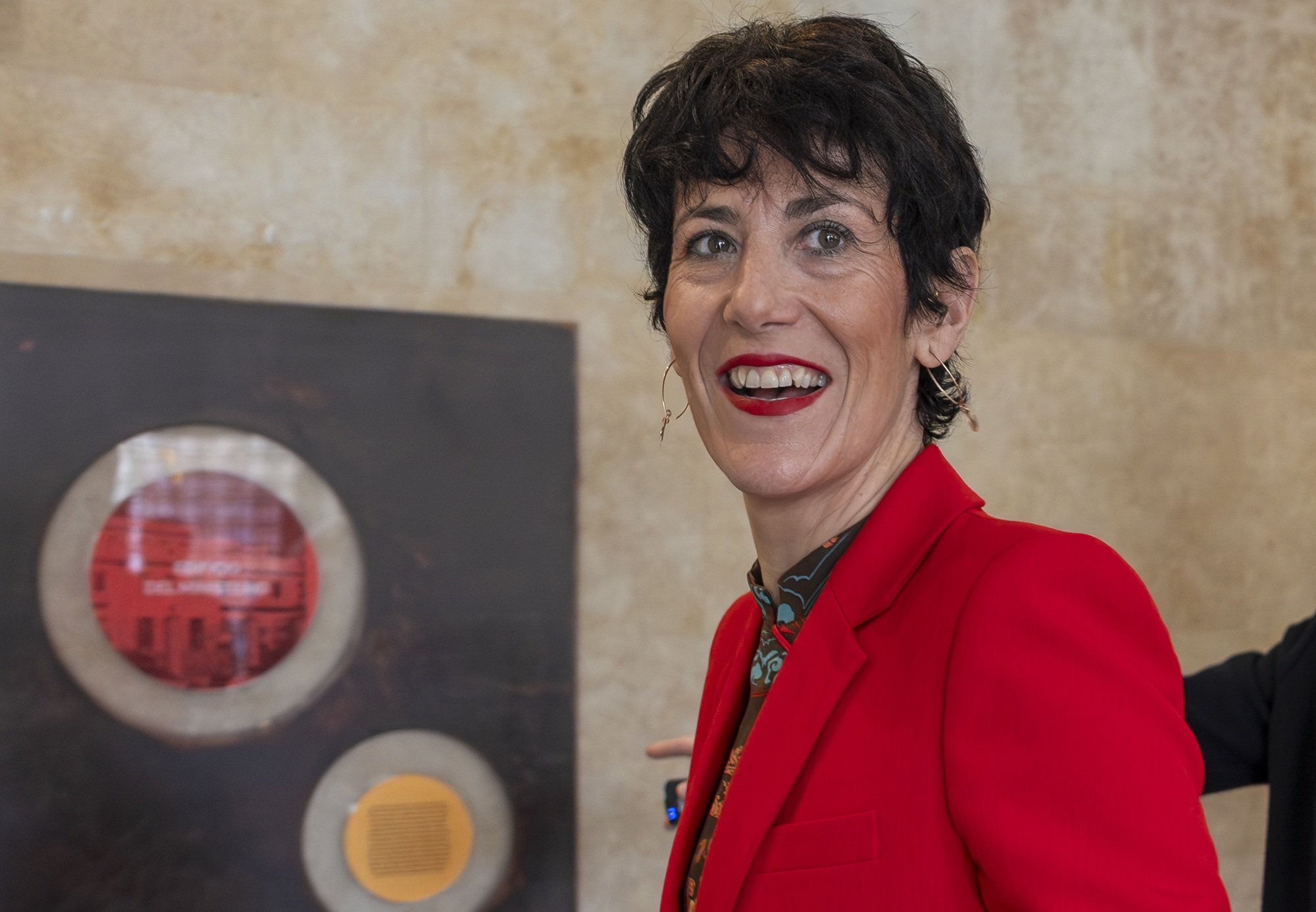 La ministra de Inclusión, Seguridad Social y Migraciones, así como portavoz del Gobierno, Elma Saiz, presume ahora de la actuación en Ceuta, pero debería estar más atenta al nuevo récord en pensiones / Foto: Pablo Moreno