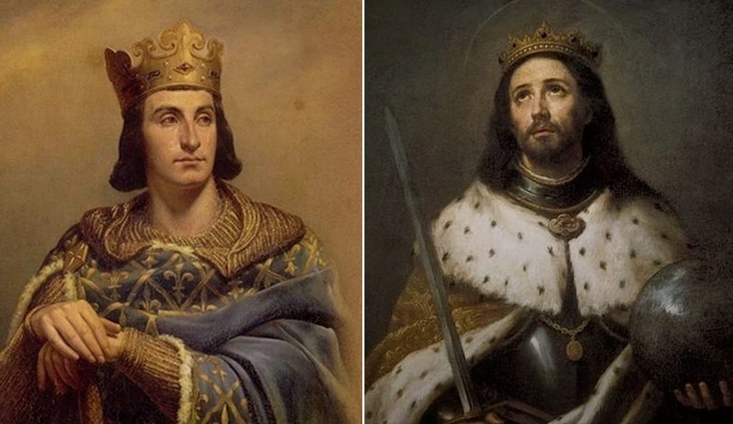 San Luis IX de Francia y Fernando III el Santo