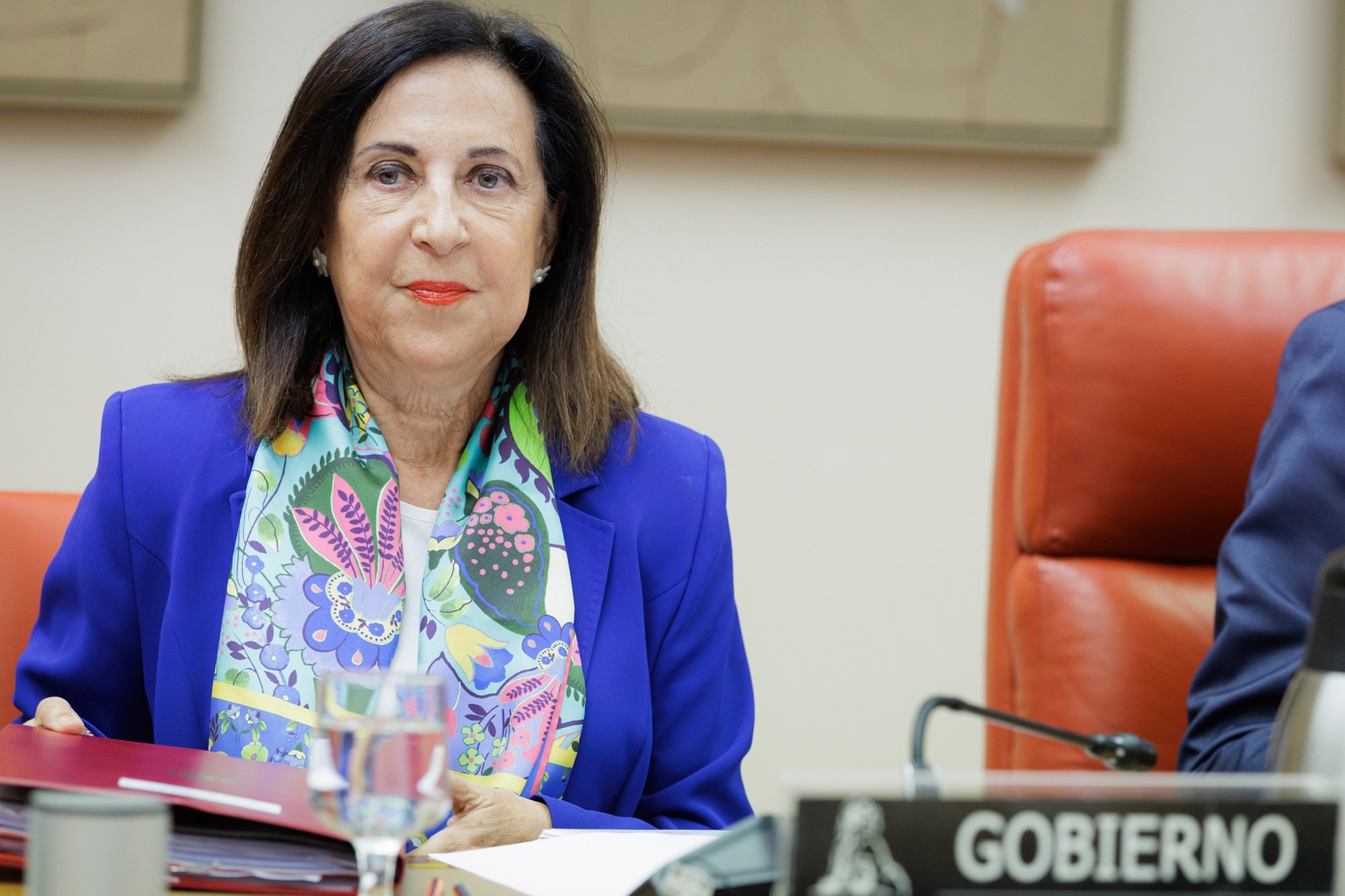 La ministra Margarita Robles, en el Congreso de los Diputados, pedía perdón a los ceutíes que se hubieran siendo abandonados