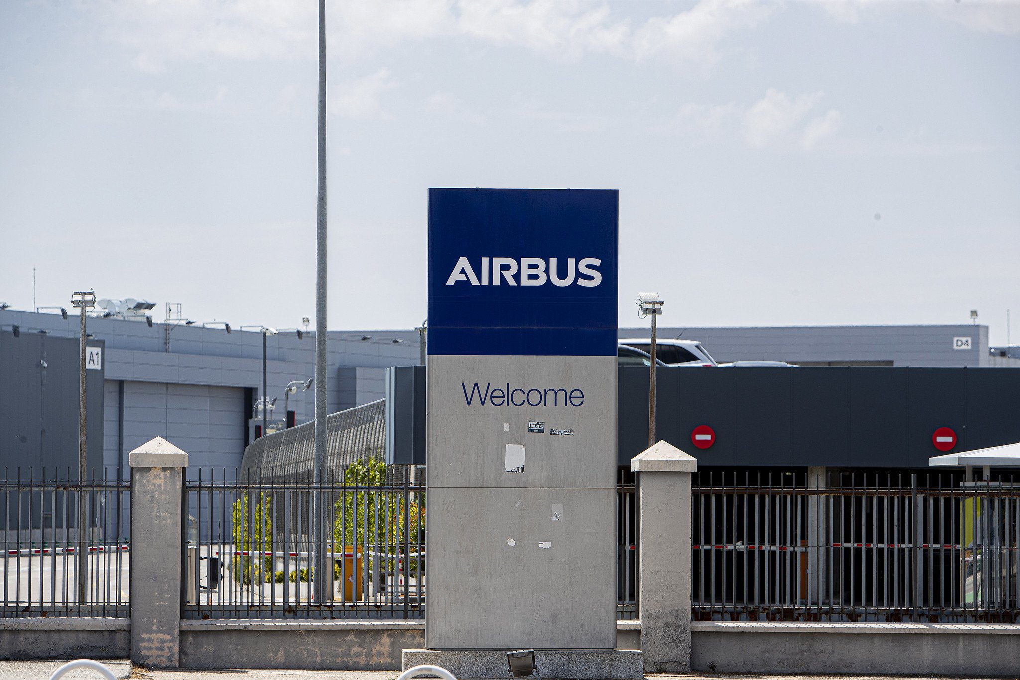 La planta de Getafe es la más grande de Airbus en nuestro país, donde cuenta con otras cinco fábricas, y en total emplea a 14.000 personas... que ahora están en huelga indefinida / Foto: Pablo Moreno