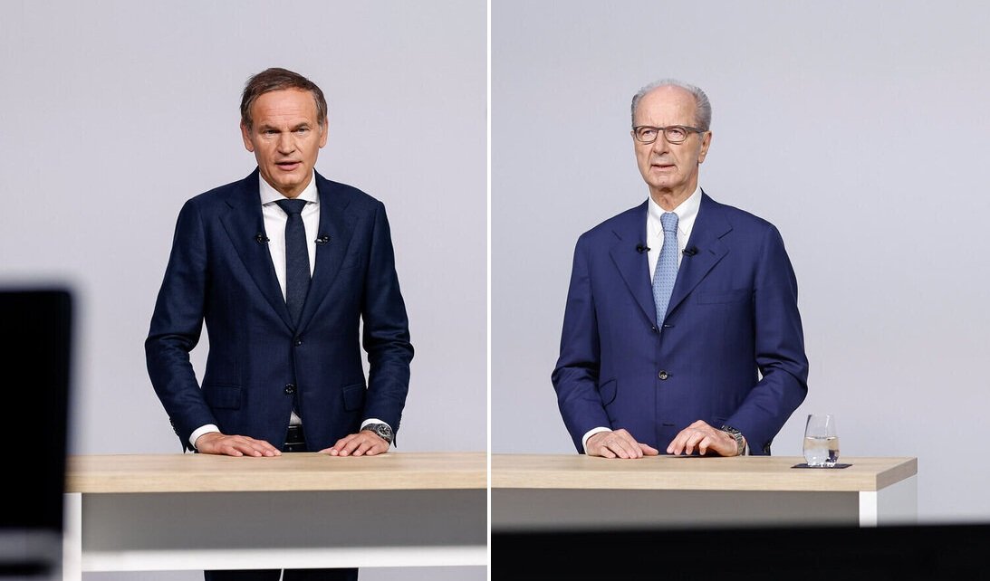 Oliver Blume, CEO del grupo Volkswagen, confirma 50.000 despidos en Alemania, tras la presión de los accionistas (en parte representados por el presidente del Consejo de Supervisión del grupo, Hans Dieter Pötsch, que además es presidente del Consejo de Administración del holding Porsche SE)