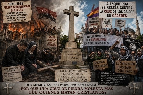 Por qué una cruz de piedra molesta más que quienes matan cristianos Por qué una cruz de piedra molesta más que quienes matan cristianos