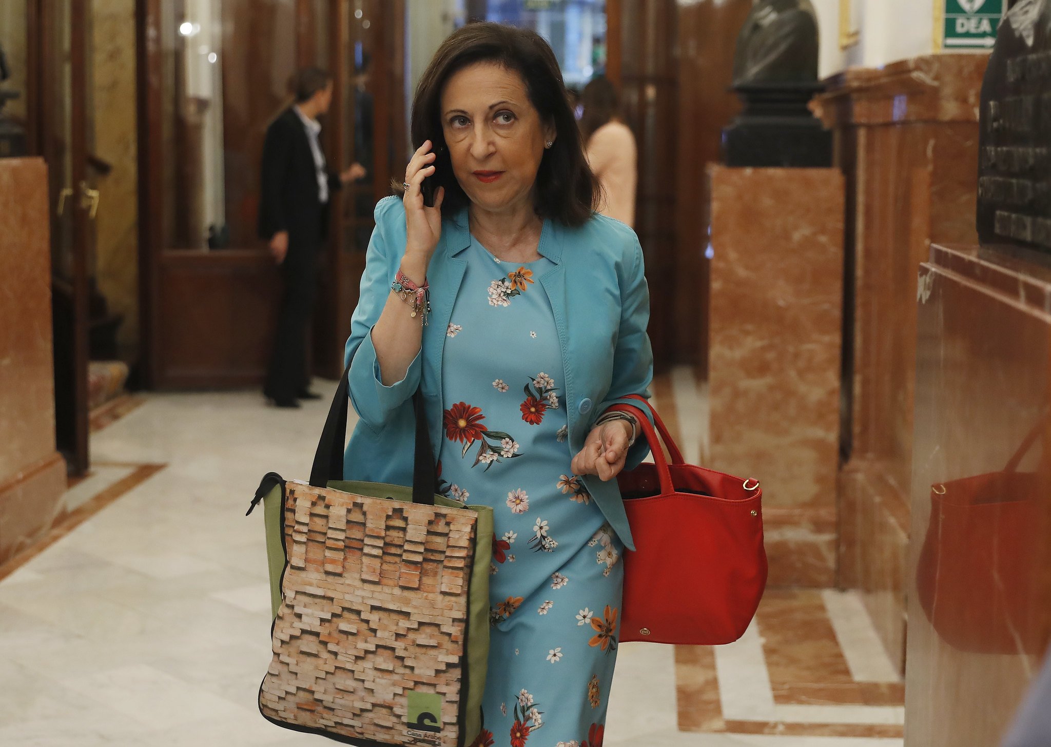 A Margarita Robles lo que sí le hace ilusión es una legislatura más como diputado socialista, en concreto por Madrid y en un puesto en el que no puede no salir elegida / Foto: Pablo Moreno