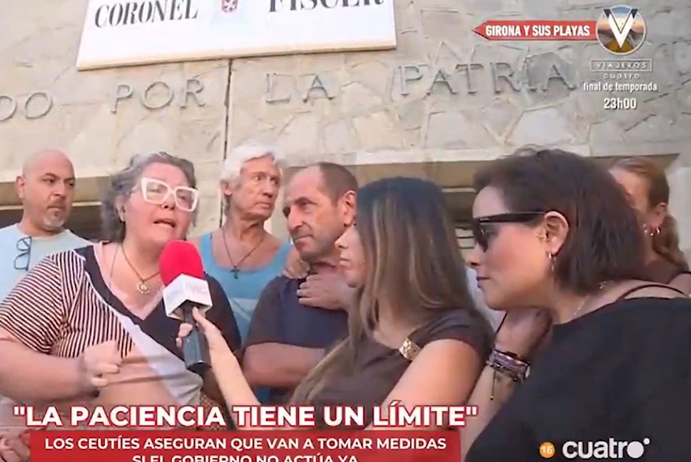 Una muestra del hartazgo de los ceutíes