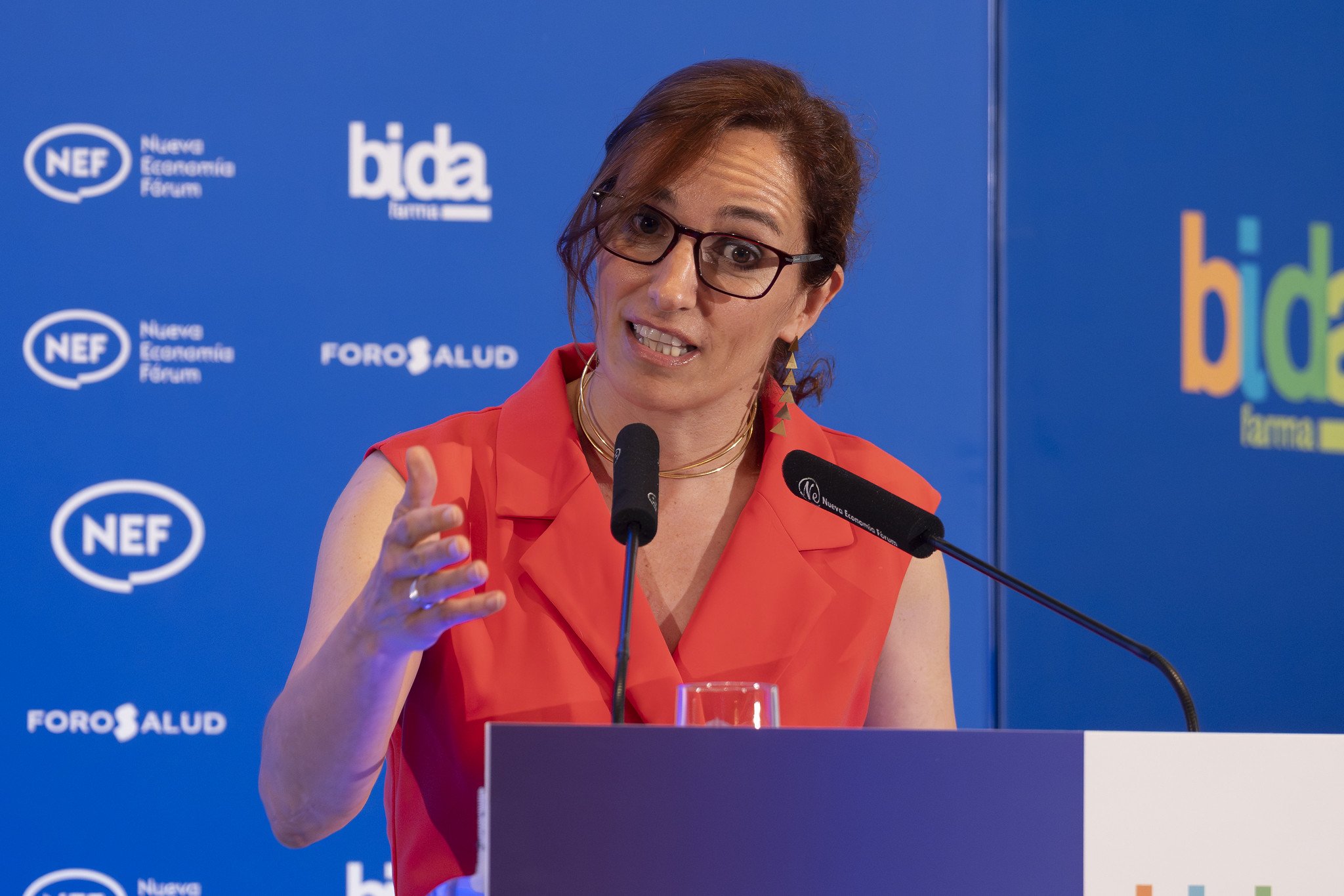 Mónica García ha demostrado su incompetencia profesional como ministra. Esperemos que nunca ejerza como médico / Foto: Pablo Moreno