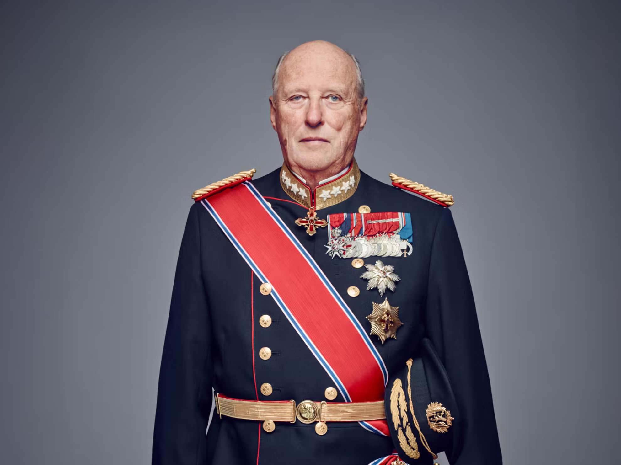El rey de Noruega, Harald V