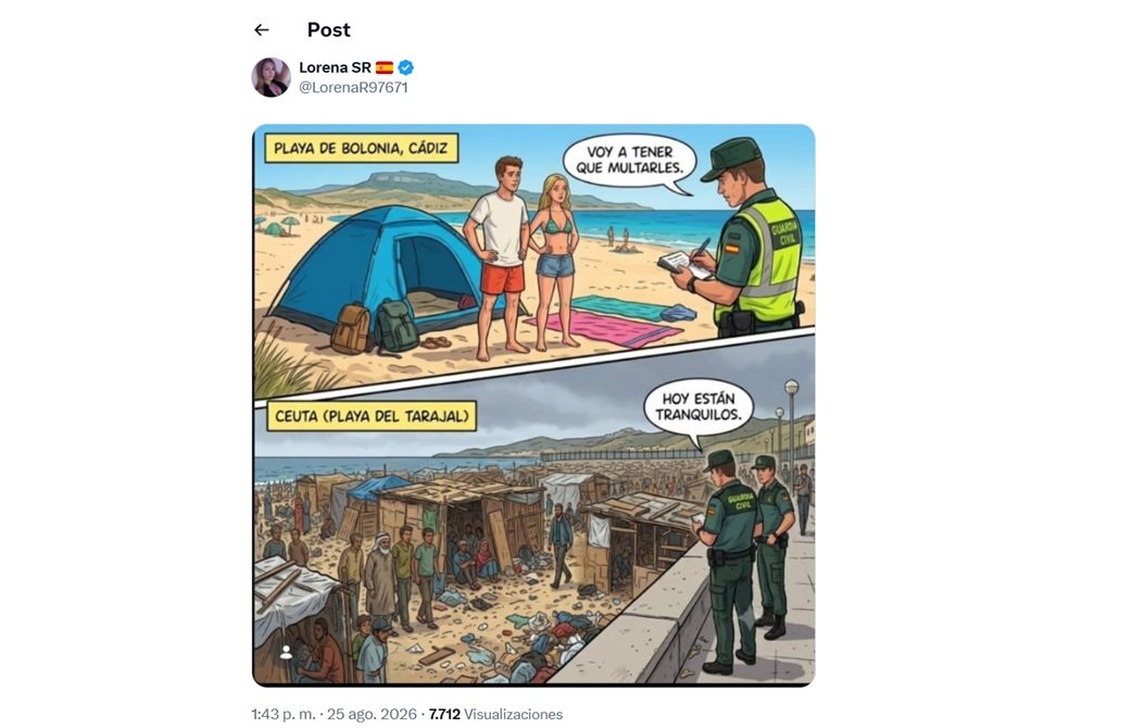 Tiendas de campaña en la playa de Cádiz no, chamizos en la playa de Ceuta sí Tiendas de campaña en la playa de Cádiz no, chamizos en la playa de Ceuta sí