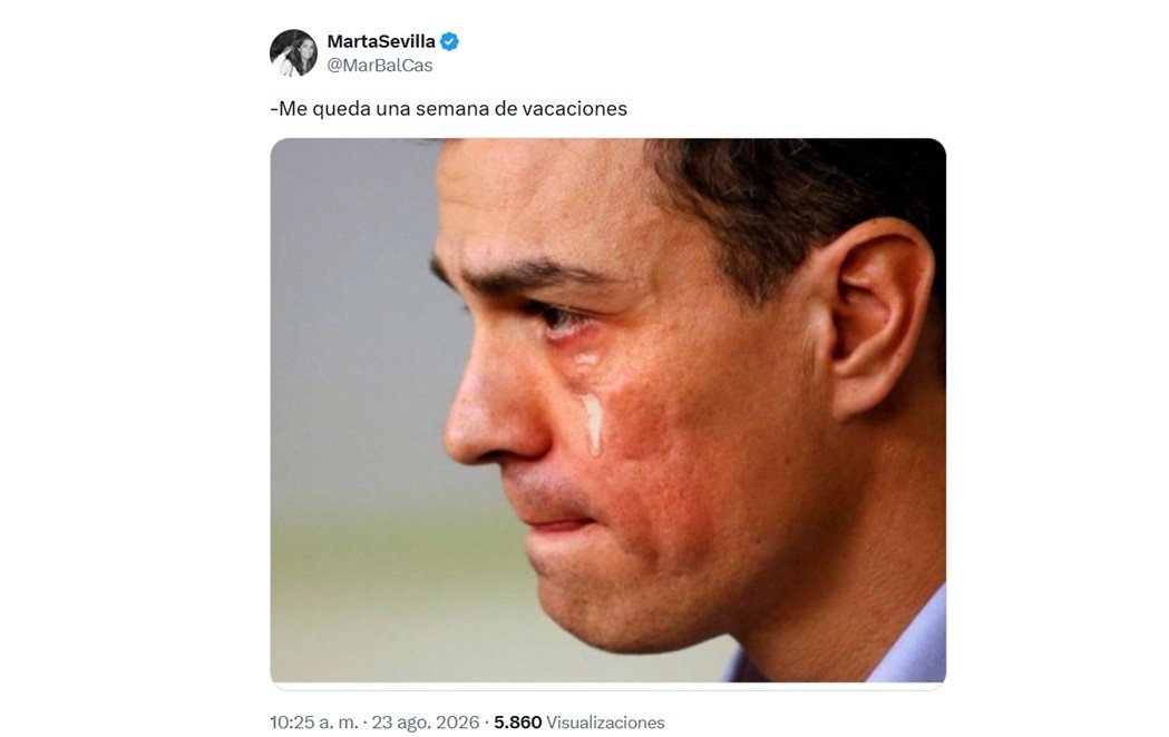 A Sánchez se le acaban las vacaciones
