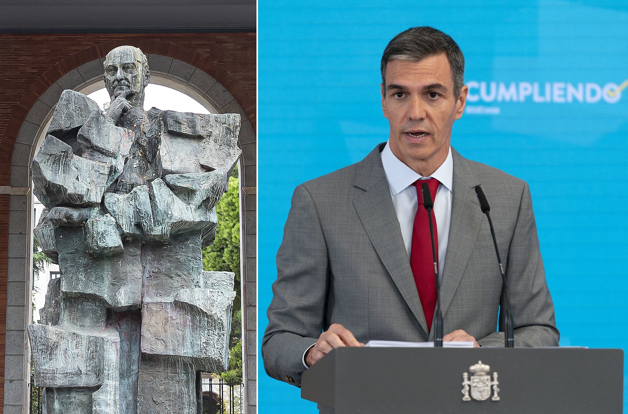 No pretendo establecer una comparación simétrica entre Pedro Sánchez y Largo Caballero, ni entre la España actual y la de 1934. Pero me preocupa la tentación de considerar los principios, las instituciones e incluso la propia legalidad desde su utilidad para alcanzar o conservar el poder. Eso es lo corrosivo / Fotos: Pablo Moreno