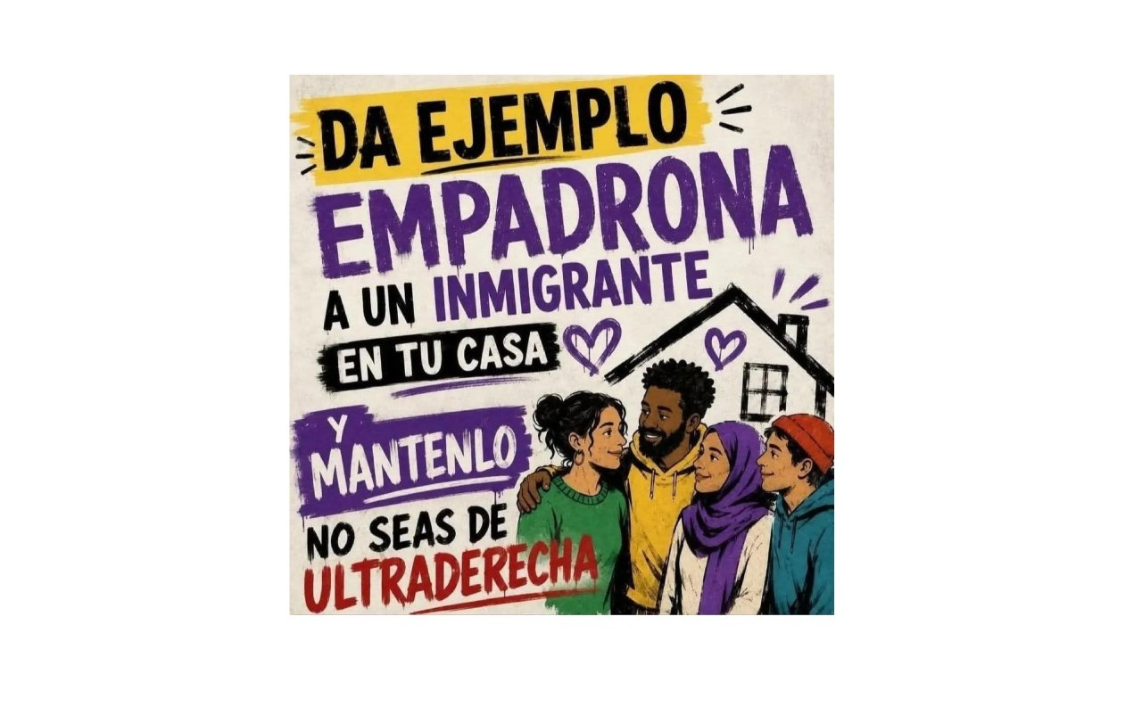 Cartel con mala leche pero pertinente