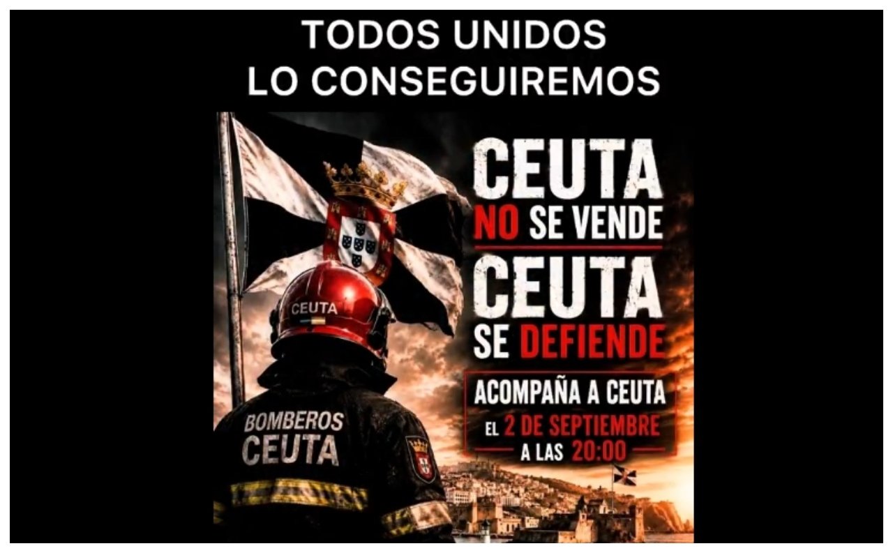 Los bomberos de Ceuta animan a solidarizarse con la ciudad española asediada