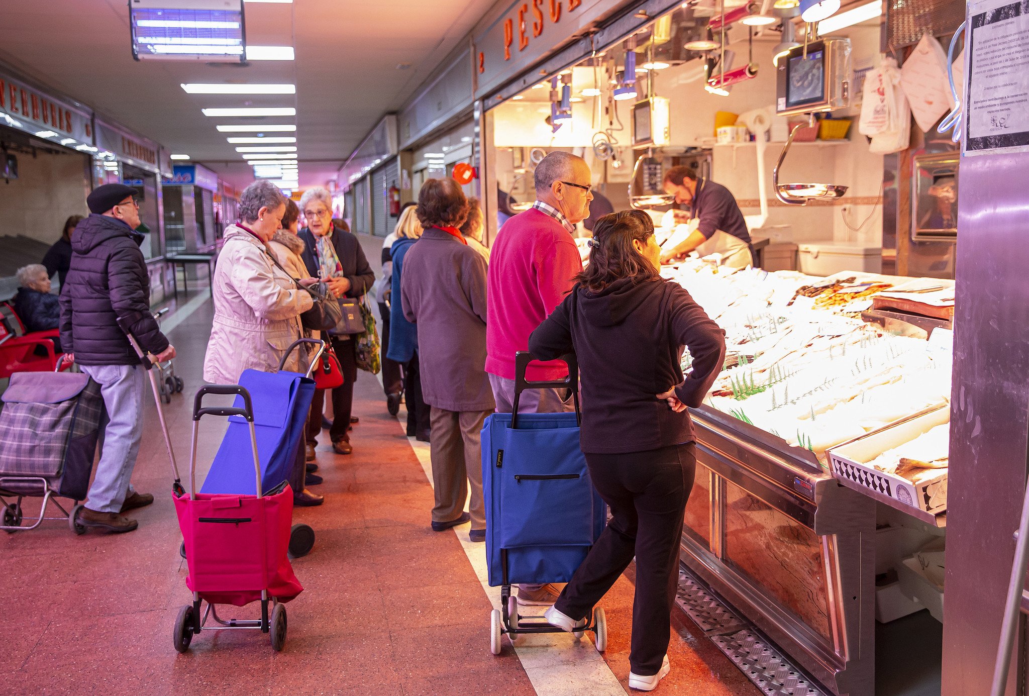 La inflación en la eurzona escaló al 3,3% en agosto, lo que augura nuevas subidas de tipos por parte del BCE / Foto: Pablo Moreno