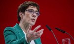 Kramp-Karrenbauer (CDU), la sucesora de Merkel, renuncia a postularse a canciller en 2021 por la CDU
