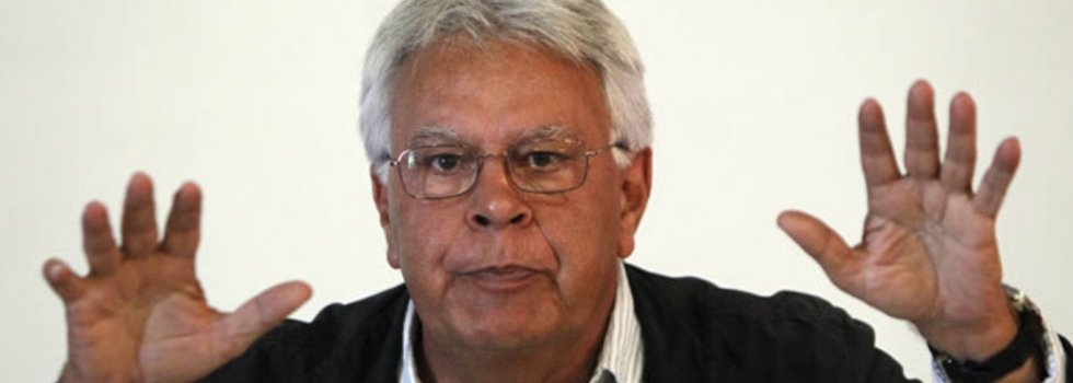 Felipe González critica al Gobierno Sánchez
