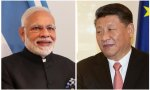 Los presidentes de India y China: Narendra Modi y Xi Jinping