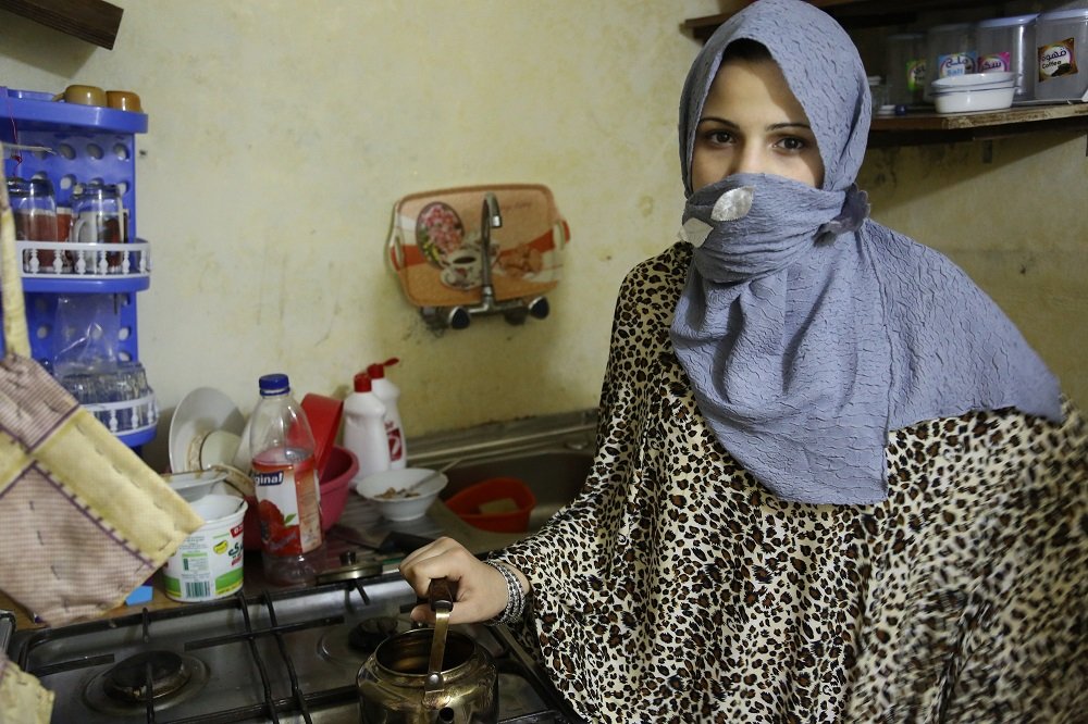 Una niña de Jordania Una niña de Jordania