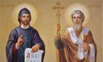 El 14 de febrero se celebra la festividad de San Cirilo y San Metodio