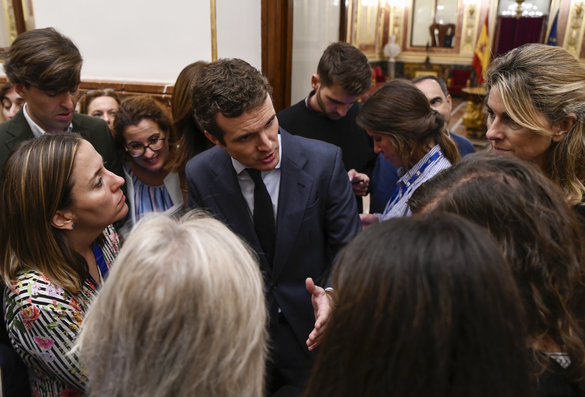Casado se acobarda con 'los valores' Casado se acobarda con 'los valores'