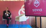 Mapfre lanza Savia. José Manuel Inchausti durante la presentación, en modo corporativo