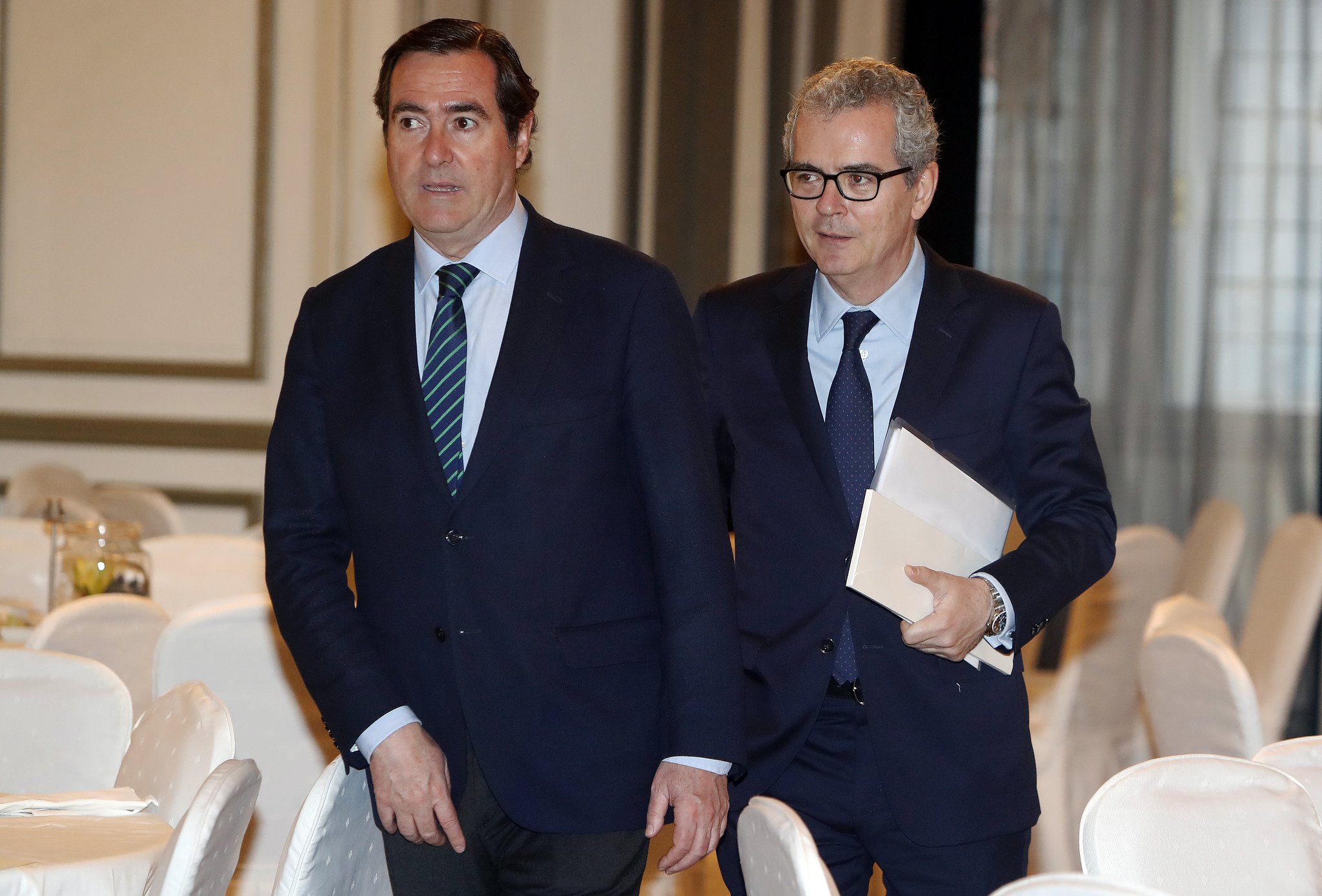 Antonio Garamendi y Pablo Isla se conocen desde hace tiempo y son buenos amigos Antonio Garamendi y Pablo Isla se conocen desde hace tiempo y son buenos amigos