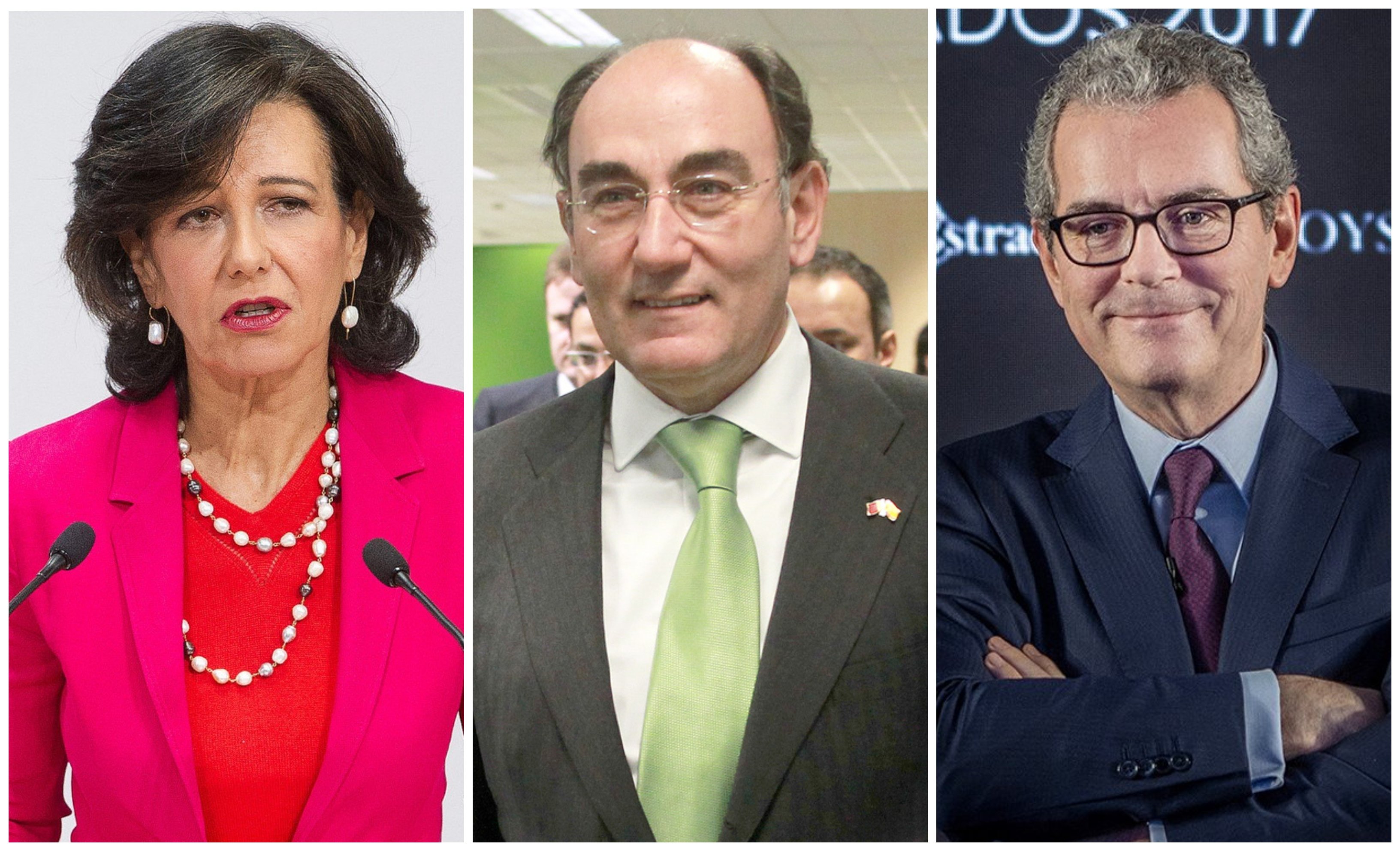 Los directivos españoles más afortunados: Ana Botín, Ignacio Galán y Pablo Isla