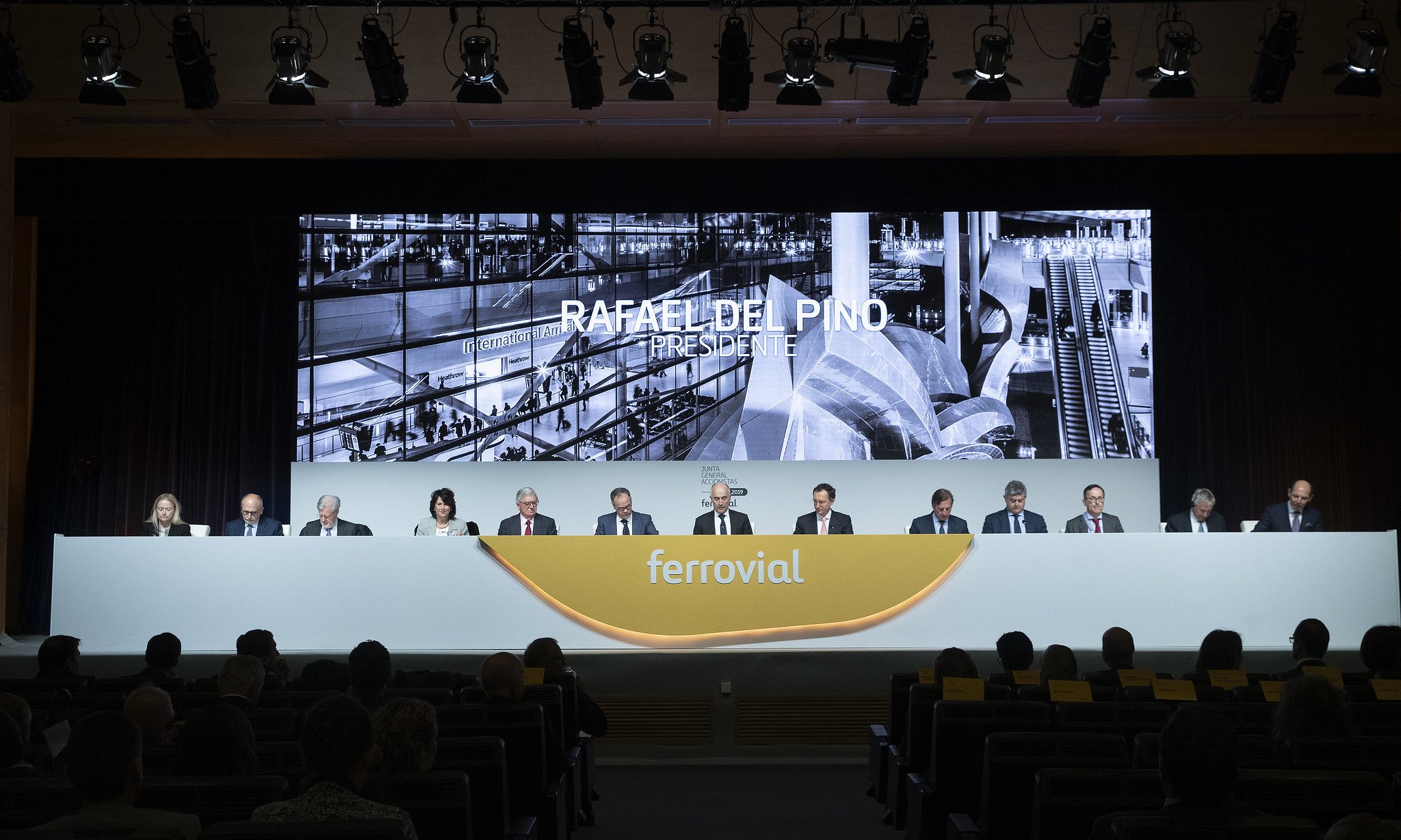 Rafael del Pino preside y dirige Ferrovial con mano firme Rafael del Pino preside y dirige Ferrovial con mano firme