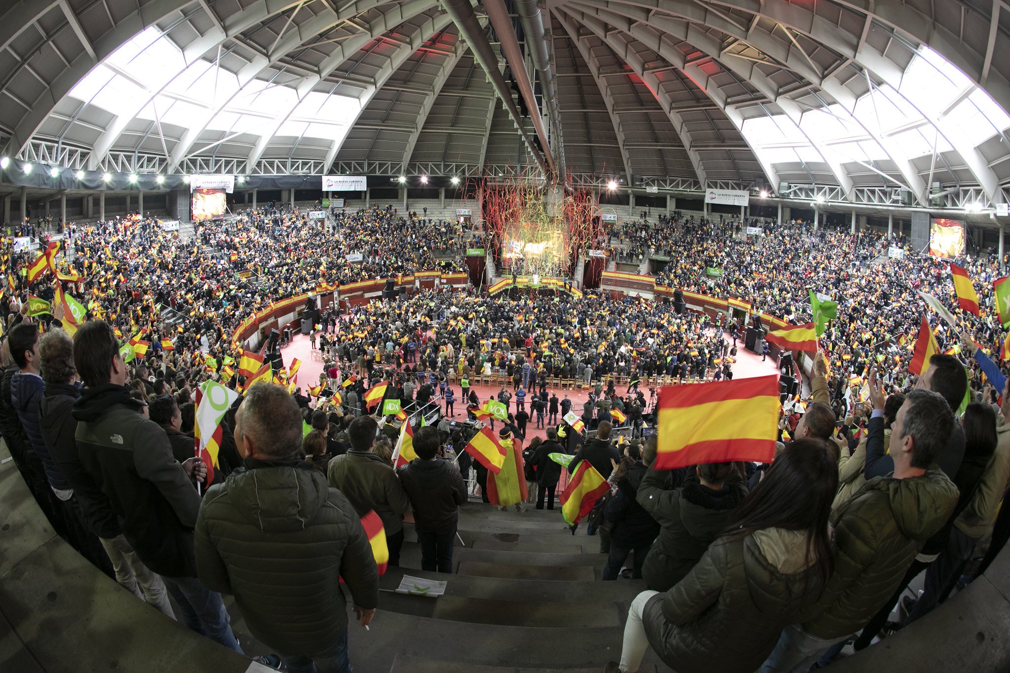 Presentación de los candidatos de Vox al Congreso de los Diputados en la Cubierta de Leganés Presentación de los candidatos de Vox al Congreso de los Diputados en la Cubierta de Leganés