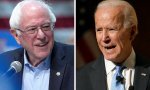 Bernie Sanders (izda) y Joe Biden (dcha) son, según Trump, sus rivales para 2020