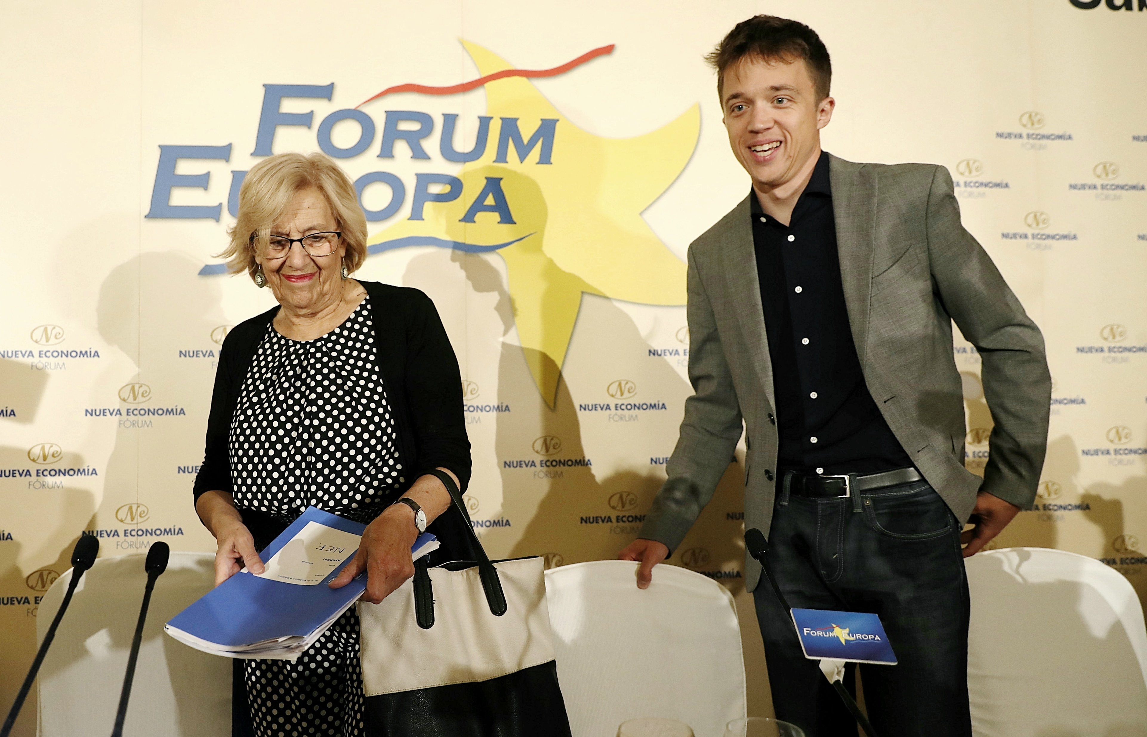 Operación Carmena ministra y Errejón puntilla de Iglesias Operación Carmena ministra y Errejón puntilla de Iglesias