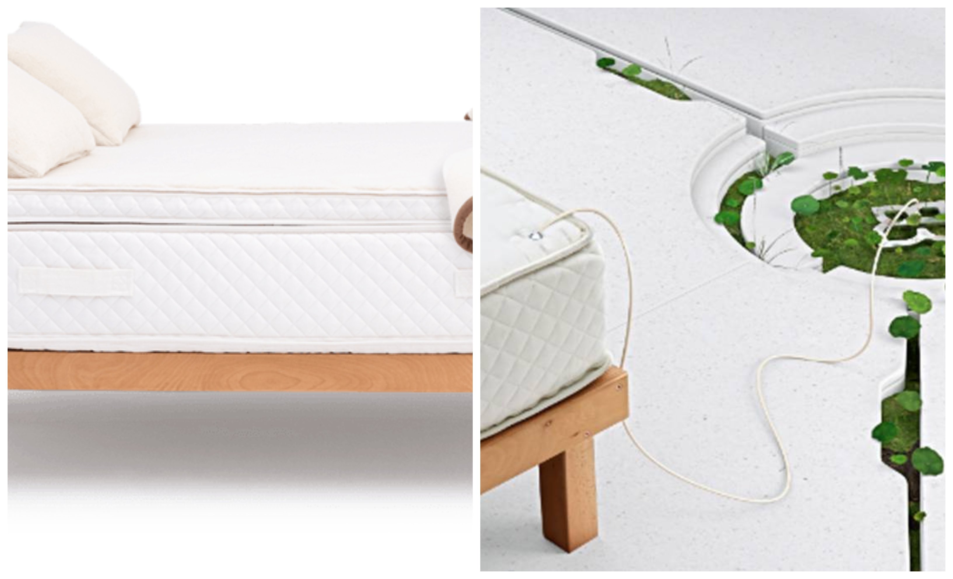 Cama y colchón Hogo