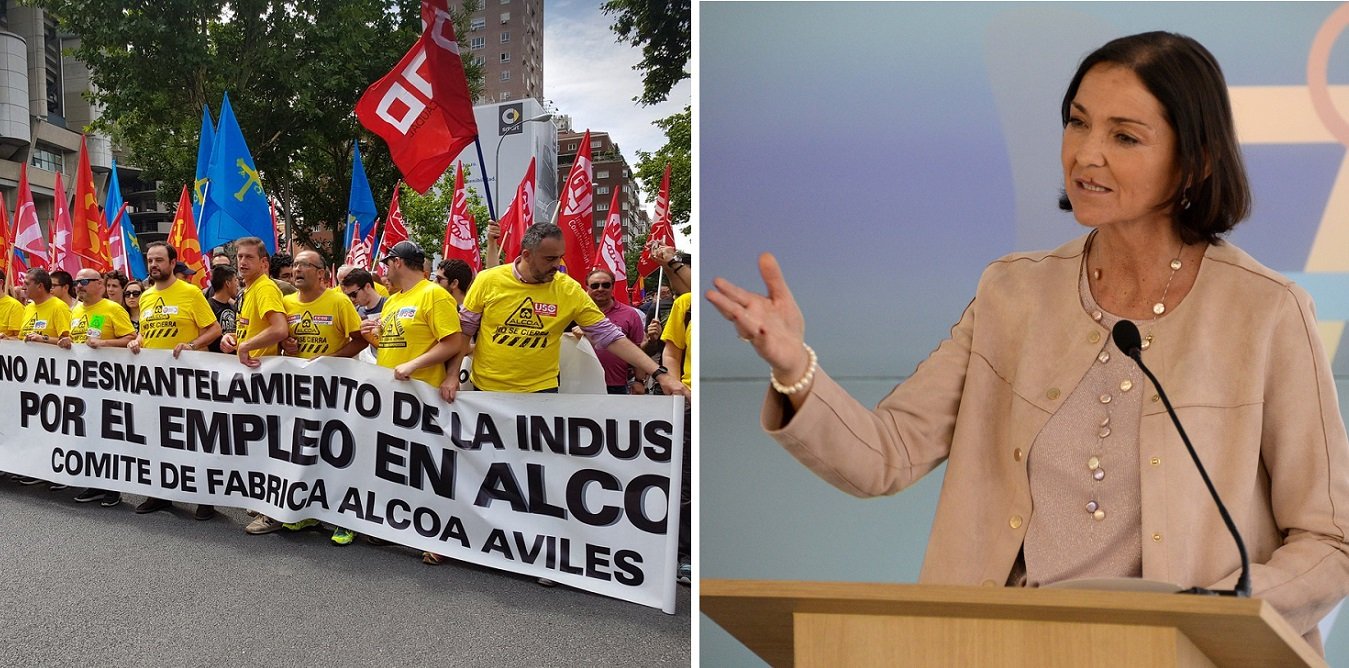 Los trabajadores de Alcoa de las plantas de Avilés y A Coruña siguen con la incógnita sobre su futuro