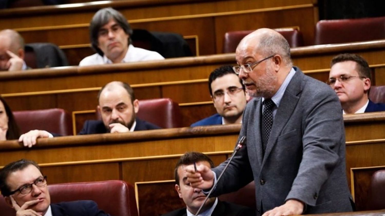 El entonces portavoz de Sanidad de Cs, Francisco Igea, durante la aprobación en el Congreso de la proposición de Ley de Ciudadanos sobre Muerte Digna El entonces portavoz de Sanidad de Cs, Francisco Igea, durante la aprobación en el Congreso de la proposición de Ley de Ciudadanos sobre Muerte Digna