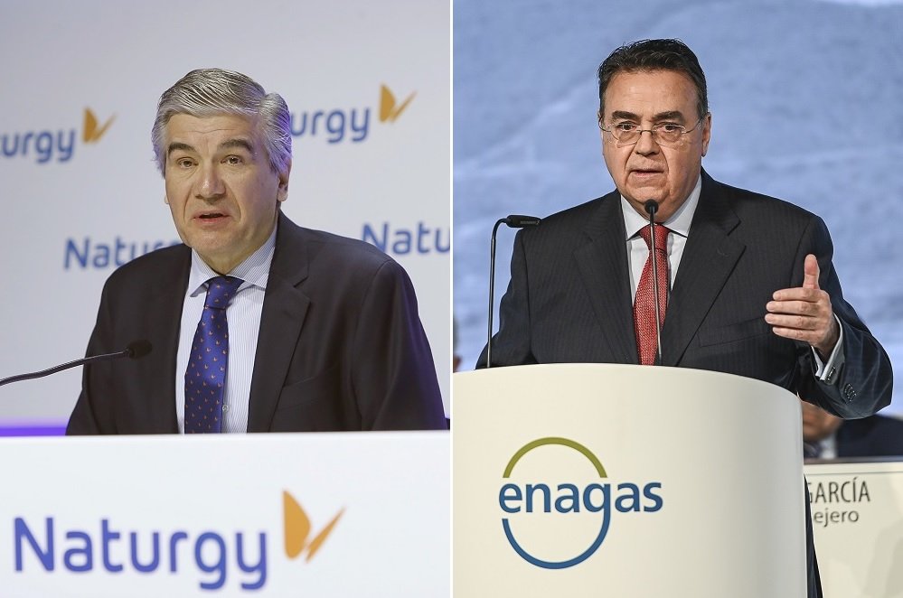 Francisco Reynés y Antonio Llardén, presidentes de Naturgy y Enagás