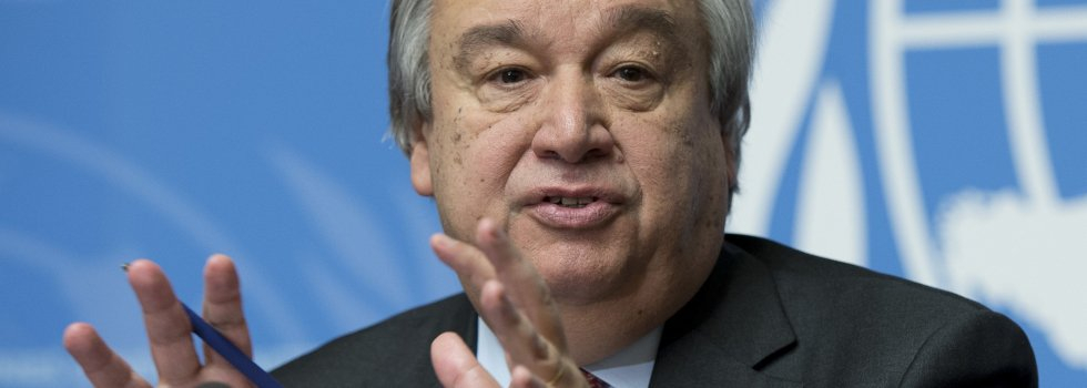 Antonio Guterres, abortista de tomo y lomo