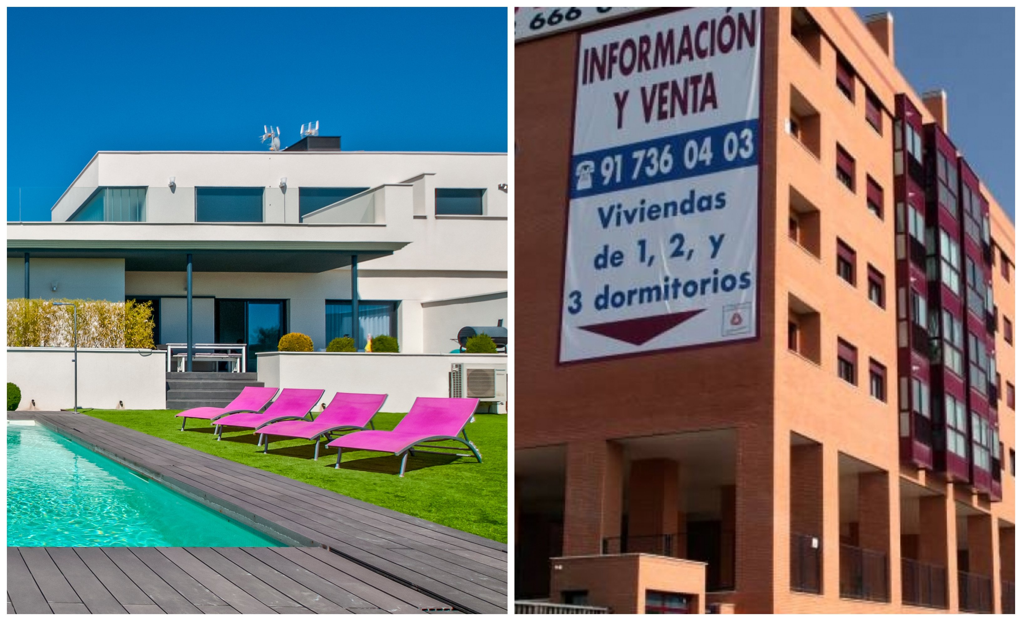 Viviendas de lujo y media Viviendas de lujo y media