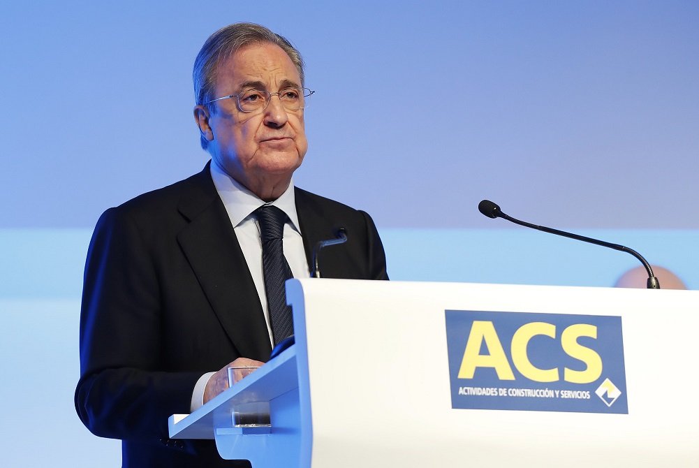 Florentino Pérez (¡Oh capitán, mi capitán!) es presidente de ACS desde 1993