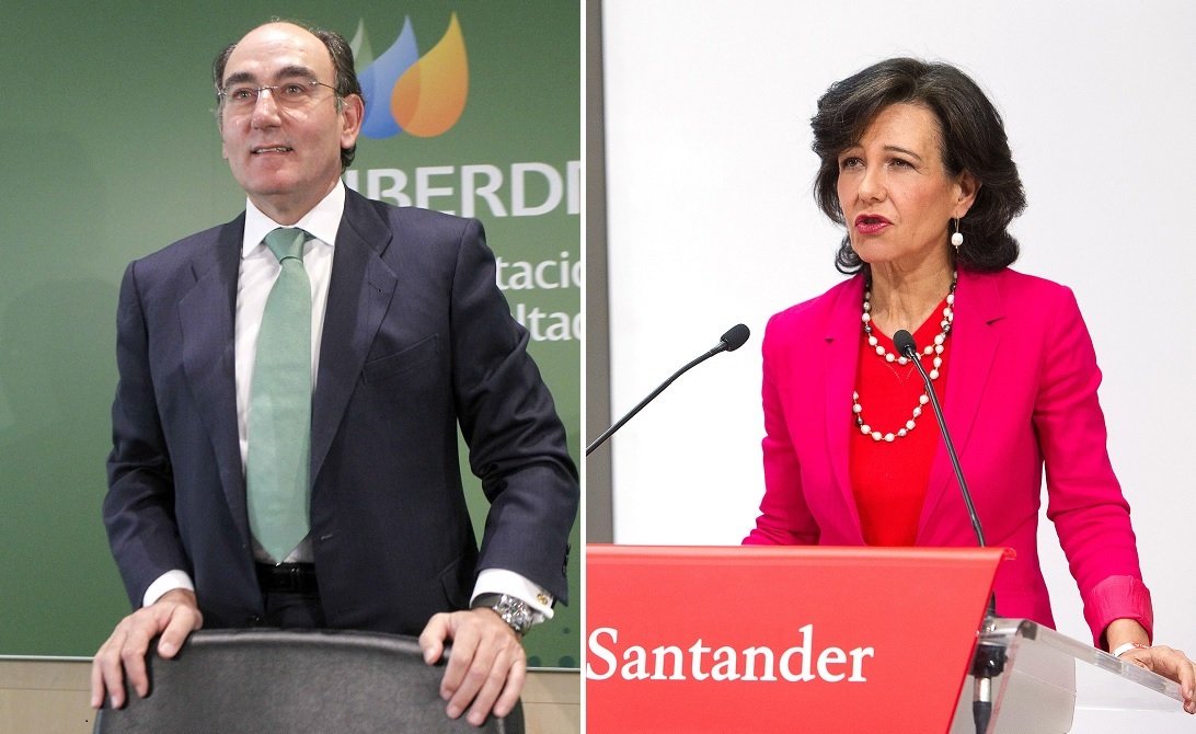 Iberdrola ‘caza’ al Santander. Ignacio Sánchez Galán tiene razones para estar contento, no como Ana Botín