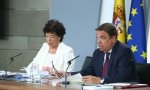 Isabel Celaá y Luis Planas en la rueda de prensa posterior al Consejo de Ministros
