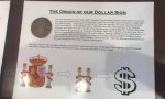 El símbolo del dólar no es más que una transformación del escudo de España