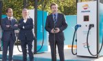El CEO de Repsol, Josu Jon Imaz, en la inauguración de la estación de recarga para vehículos eléctricos con mayor potencia de Europa