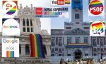 Bienvenidos a 'SodoMadrid': la bandera arco iris llena el ciberespacio y la capital de España