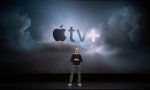 Tim Cook, CEO de Apple, en la presentación de la nueva plataforma de 'streaming' el pasado 10 de septiembre
