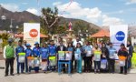 Imagen del equipo del voluntariado de agua en Acobamba Perú