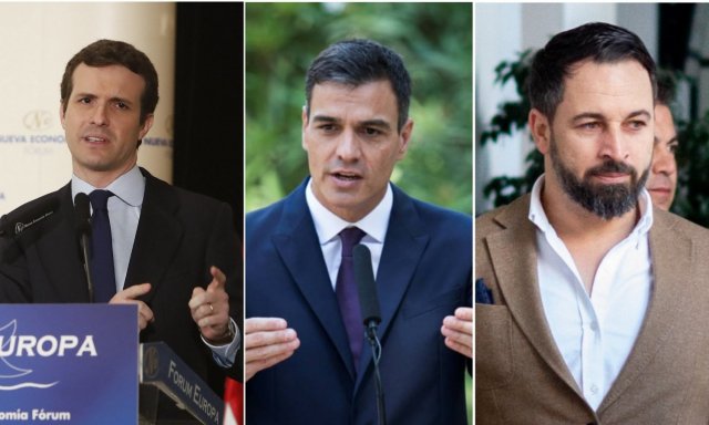 Pablo Casado, Pedro Sánchez contra el mutante Santiago Abascal