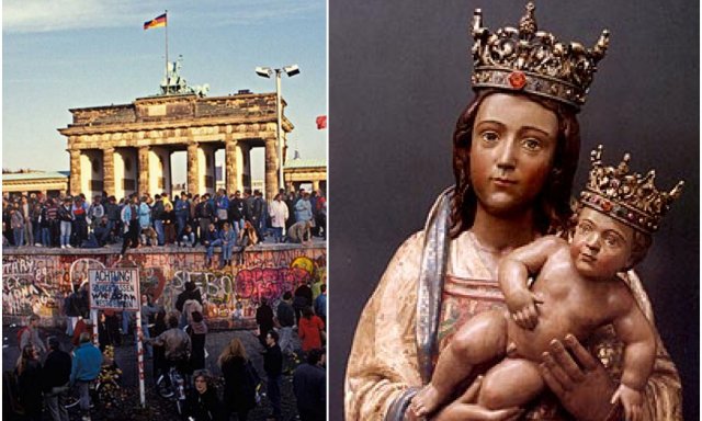Caída del Muro de Berlín y festividad de La Almudena 2 aniversarios en la misma fecha  ¿solo una coincidencia